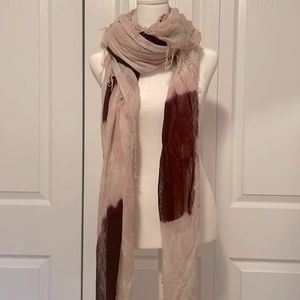 Chan Luu Tye Die Silk/Cashmere scarf